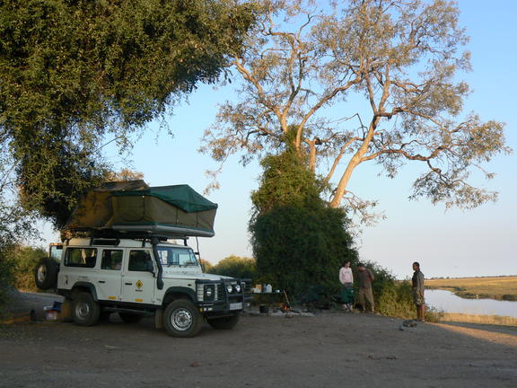 Ihaha Campsite, Chobe National Park, river view