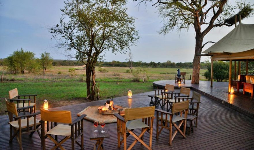 Rhino Post Plains Camp, Main Lodge, Southern Kruger