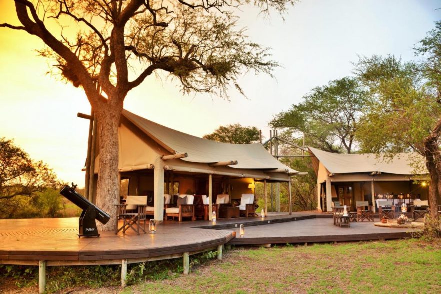 Rhino Post Plains Camp, Main Lodge, Southern Kruger