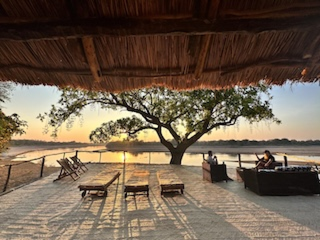 North Luangwa River Lodge, Zambia