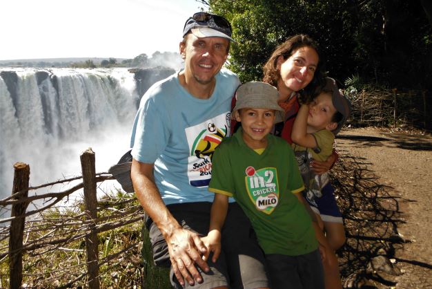 Africa family holiday - iconic Victoria Falls