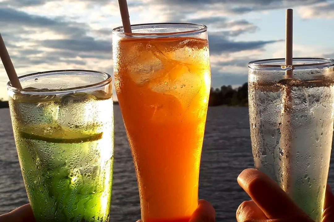 Cocktails on a Zambezi Sunset Cruise