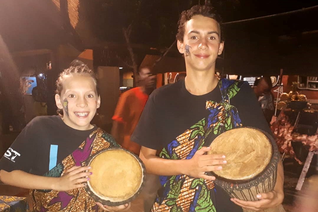 Boma Dinner and Drum show - great for the family