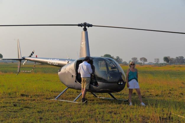 Okavango Delta Helicopter Jeanene testimonial