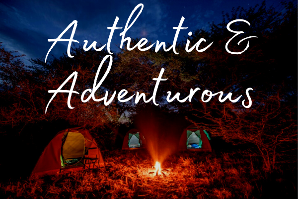 Mobile safari authentic and adventurous