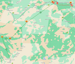 VF & Bots Honeymoon Safari map