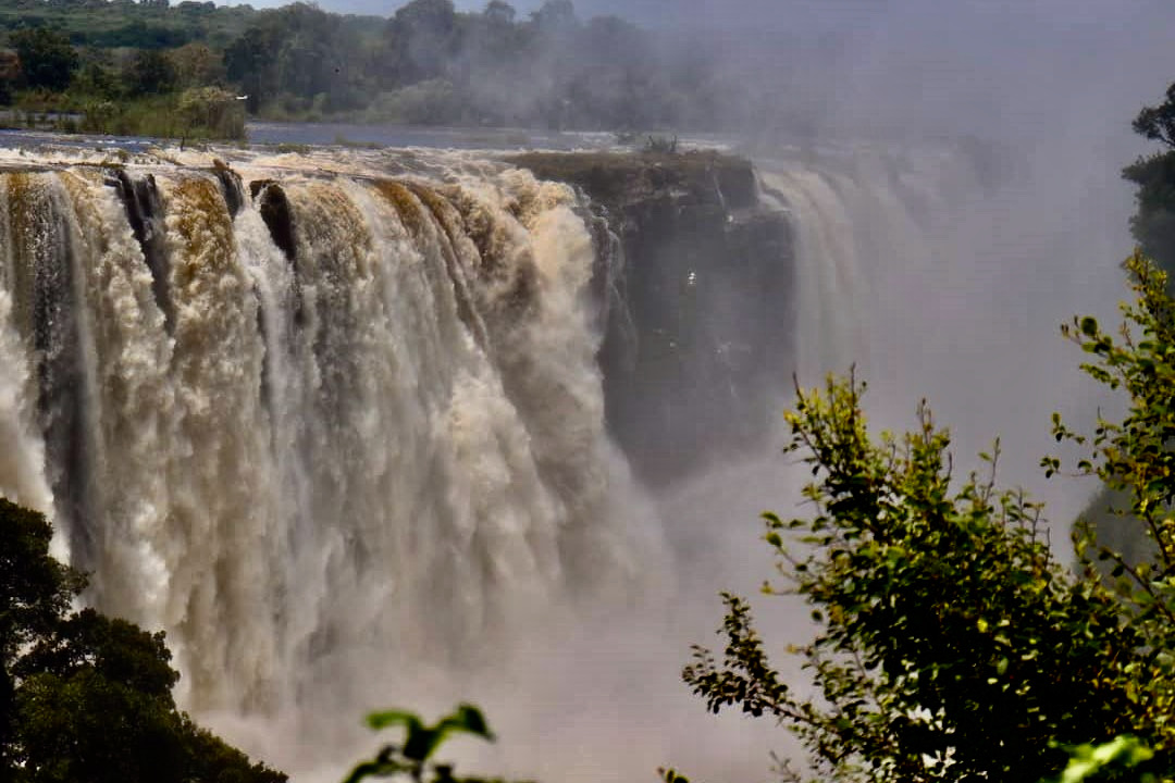 Victoria Falls aerial view, Zimbabwe