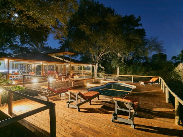 Xaoo Camp Main Area, Eastern Okavango Delta