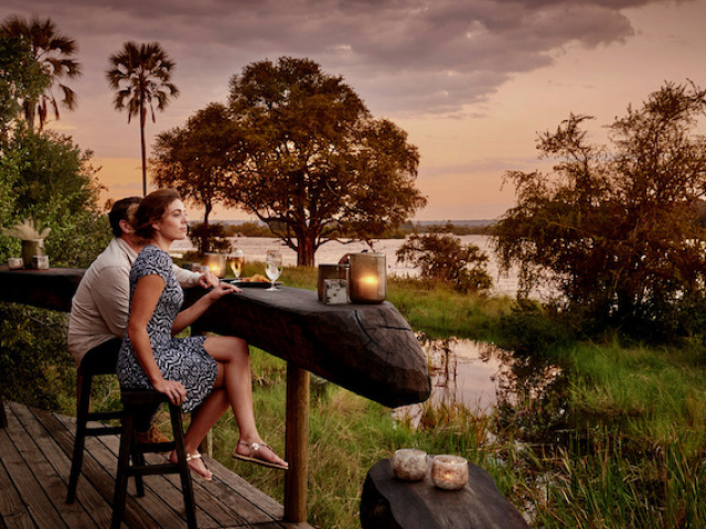 Victoria Falls River Lodge Riverside Bar