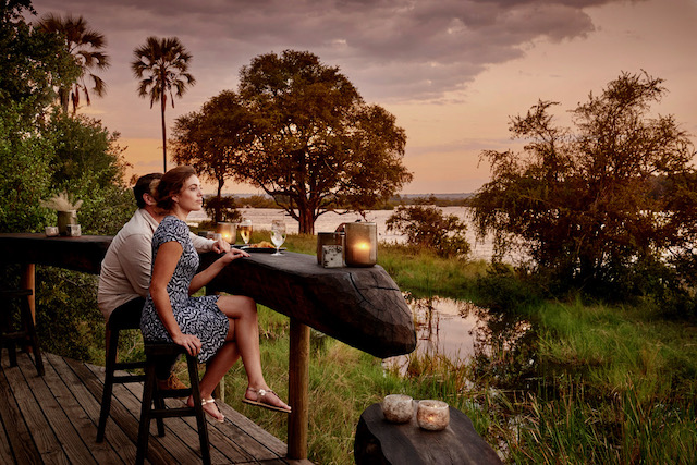 Victoria Falls River Lodge Riverside Bar