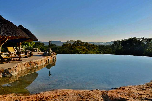 Infinity pool in the Matopos, Zimbabwe