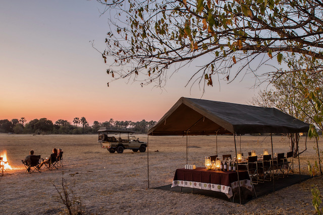 Luxury mobile safari, Botswana