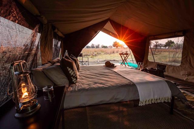 Glamping in the Okavango Delta, Botswana