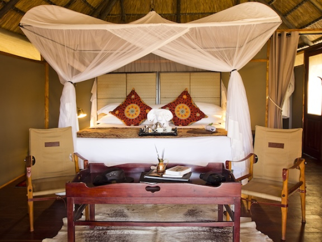 Khulu Bush Camp, Tented Suite, Hwange National Park, Zimbabwe