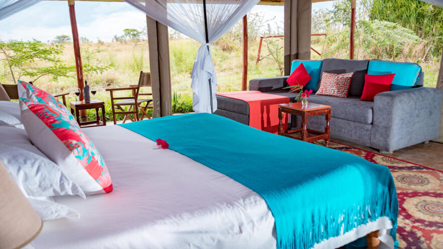 Zebra Plains Mara Camp room, Masai Mara Zebra Plains Mara Camp room, Masai Mara