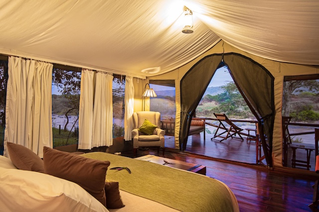 Karen Blixen Camp Walk, Tent, Kenya
