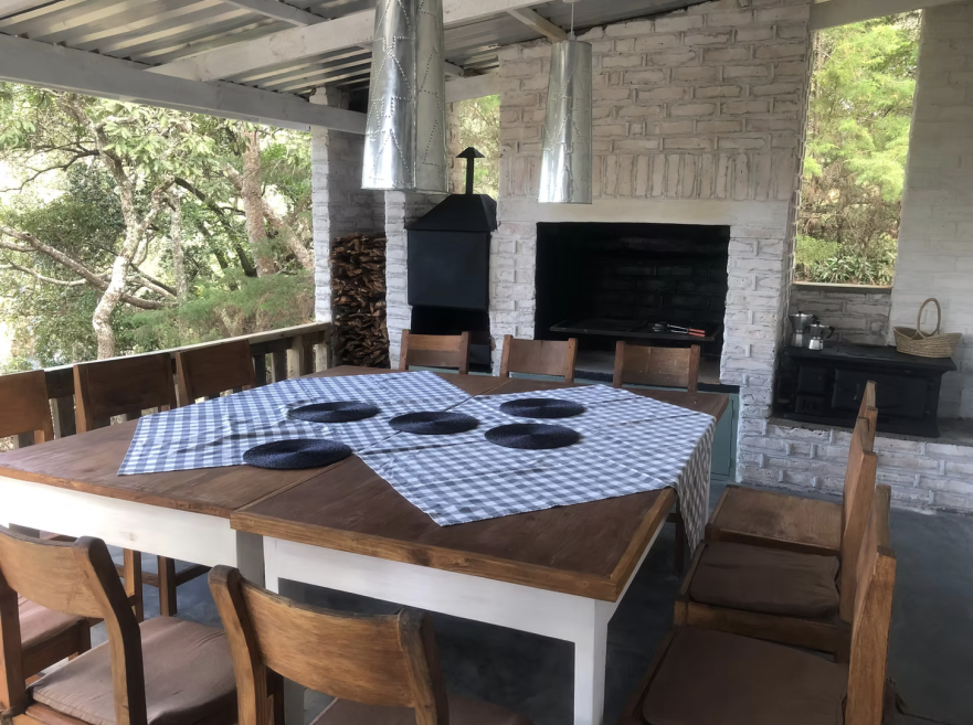 Dzalanyama Forest Reserve dining area, Malawi