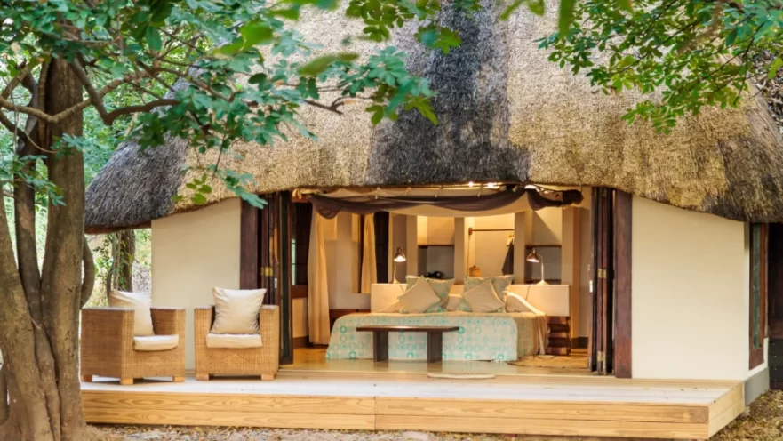 Luangwa River Camp Room, South Luangwa Zambia Luangwa River Camp Room, South Luangwa Zambia