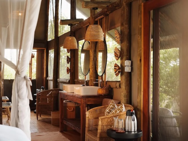 Mokolwane Tent Interior