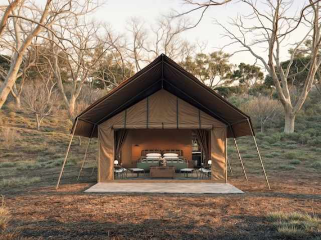 Nxabega Under Canvas Tent Exterior
