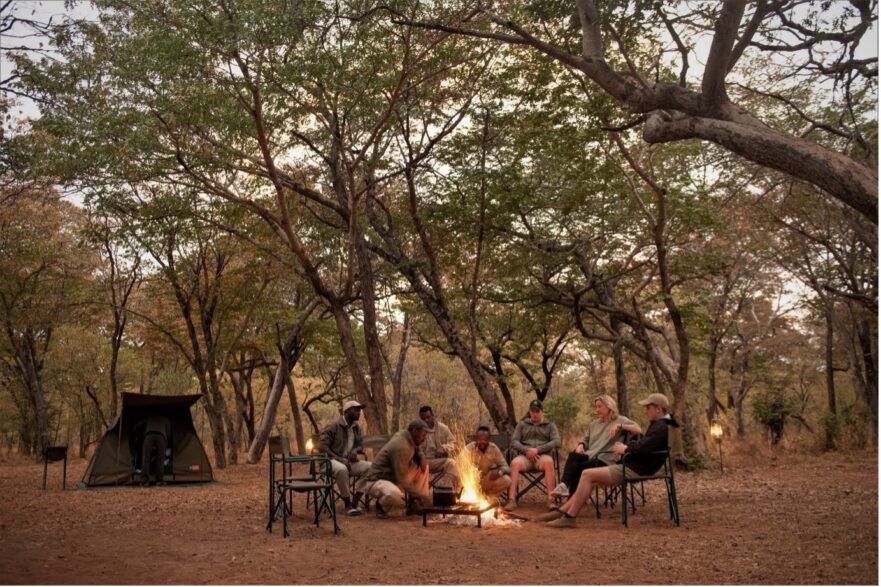 Chobe Camping Safari Campfire