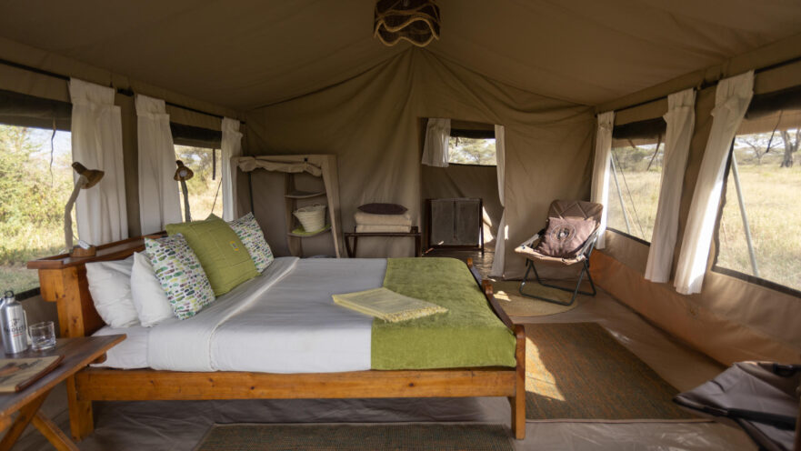 Wilderness Migration Camp Safari Tent, Serengeti Wilderness Migration Camp Safari Tent, Serengeti