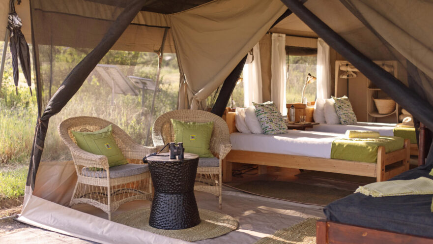 Wilderness Migration Camp Safari Tent, Serengeti Wilderness Migration Camp Safari Tent, Serengeti