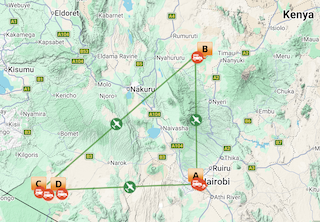 Essence of Kenya Map